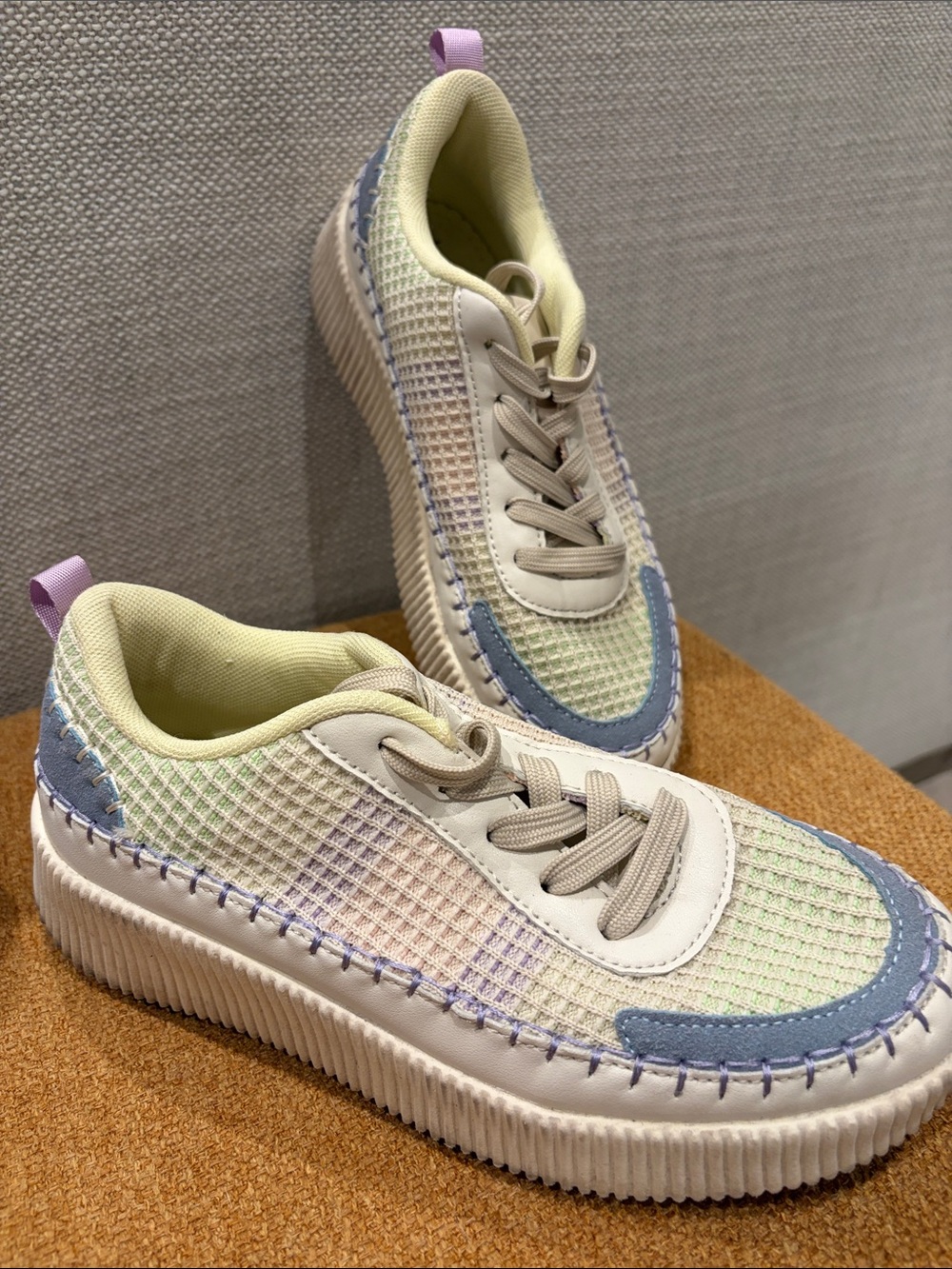 Nicole Miller Pastel Multi-Color Women's Sneakers
